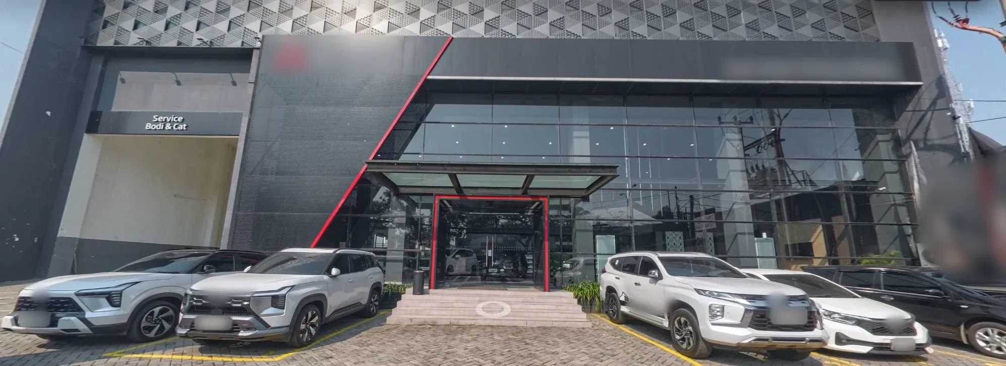 Showroom dealer, foto dari tur virtual